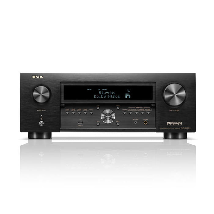 Denon AVRX6800H | 11.4 channel AV receiver - Home theater - 3D - 8K - HEOS - Black-SONXPLUS St-Jean