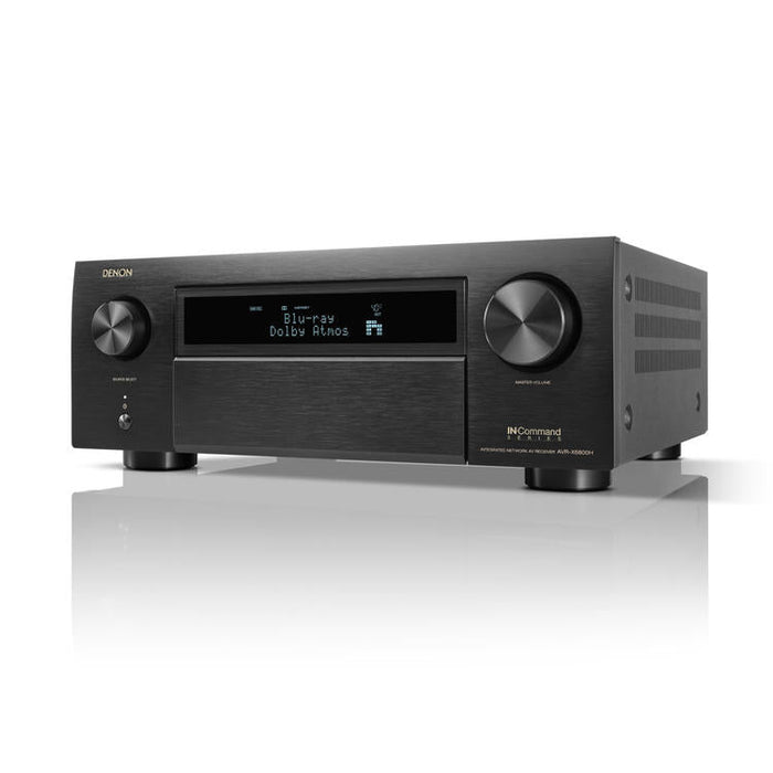 Denon AVRX6800H | 11.4 channel AV receiver - Home theater - 3D - 8K - HEOS - Black-SONXPLUS St-Jean