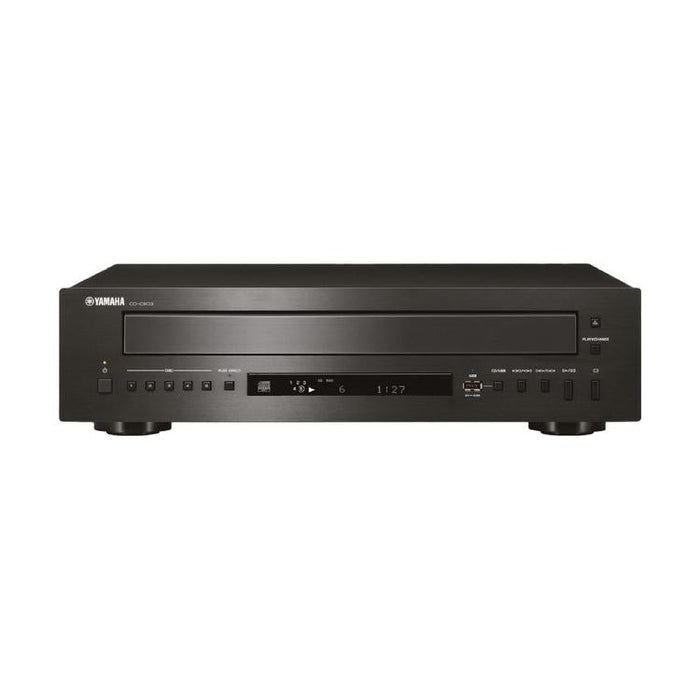 Yamaha CD-C603 | Multiple CD Player - 5 discs - USB Playback - Pure Direct - Black-SONXPLUS St-Jean