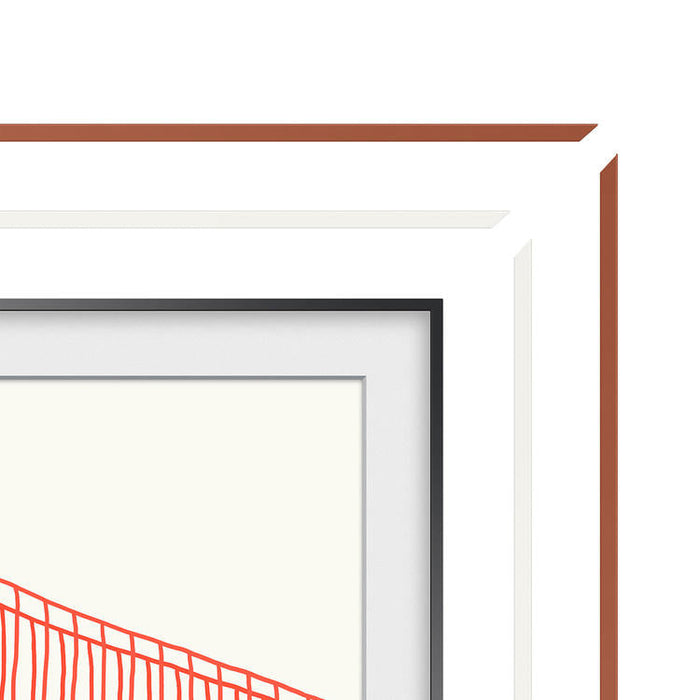 Samsung VG-SCFA65TRCZA | Surround for 65" The Frame TV - Brick Red-SONXPLUS St-Jean