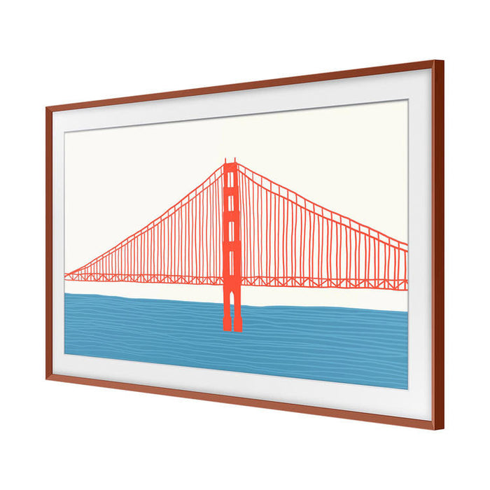 Samsung VG-SCFA65TRCZA | Surround for 65" The Frame TV - Brick Red-SONXPLUS St-Jean