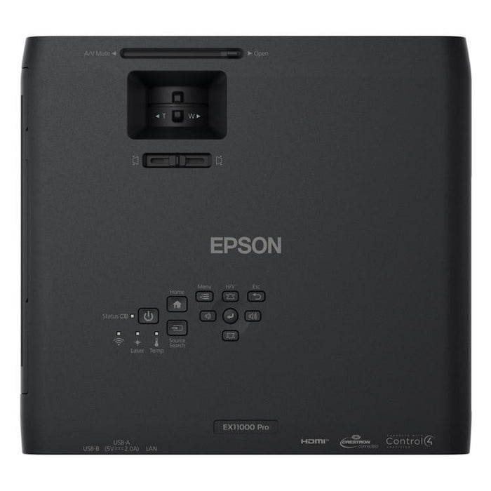Epson EX11000 | Laser projector - 3LCD FHD 1080p - 4600 Lumens - Wireless - Black-SONXPLUS St-Jean