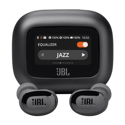 JBL Live Buds 3 | In-Ear Headphones - 1.45" LED Touch Screen - Bluetooth - Black-SONXPLUS St-Jean