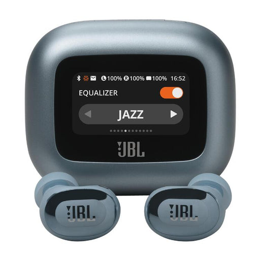 JBL Live Buds 3 | In-Ear Headphones - 1.45" LED Touch Screen - Bluetooth - Blue-SONXPLUS St-Jean