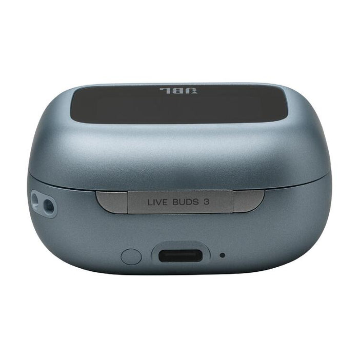 JBL Live Buds 3 | In-Ear Headphones - 1.45" LED Touch Screen - Bluetooth - Blue-SONXPLUS St-Jean