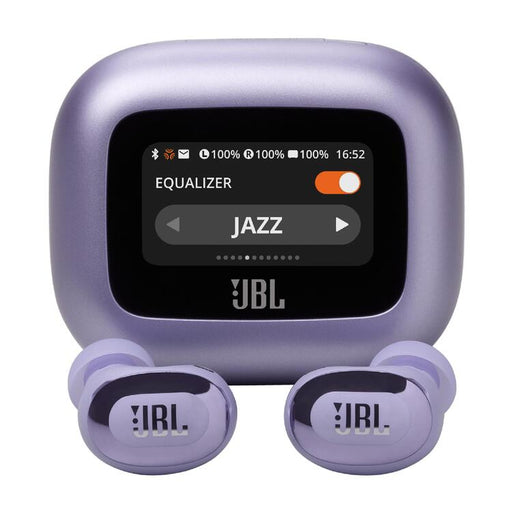 JBL Live Buds 3 | In-Ear Headphones - 1.45" LED Touch Screen - Bluetooth - Mauve-SONXPLUS St-Jean