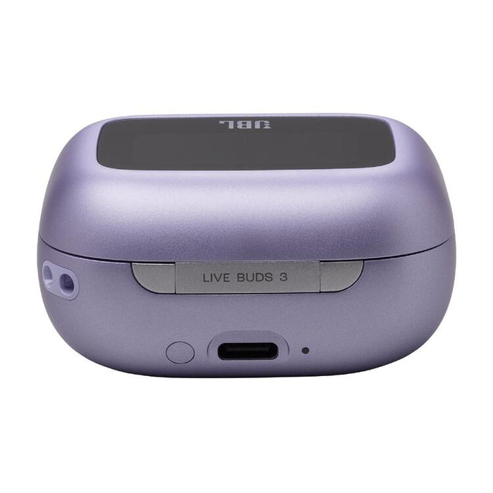 JBL Live Buds 3 | In-Ear Headphones - 1.45" LED Touch Screen - Bluetooth - Mauve-SONXPLUS St-Jean