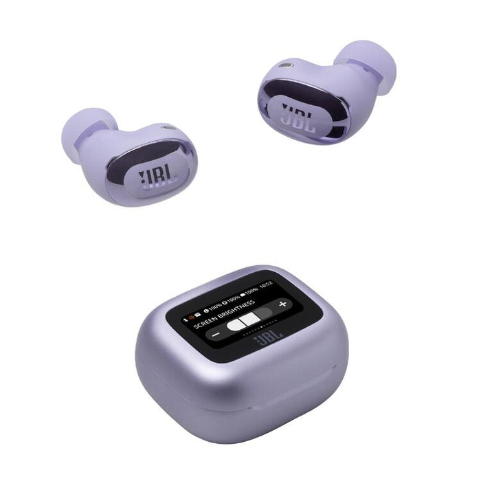 JBL Live Buds 3 | In-Ear Headphones - 1.45" LED Touch Screen - Bluetooth - Mauve-SONXPLUS St-Jean