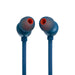 JBL Tune 310C | In-Ear Headphones - Wired - USB-C - 3 Button Remote - Blue-SONXPLUS St-Jean
