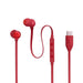 JBL Tune 310C | In-Ear Headphones - Wired - USB-C - 3 Button Remote - Red-SONXPLUS St-Jean