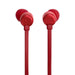 JBL Tune 310C | In-Ear Headphones - Wired - USB-C - 3 Button Remote - Red-SONXPLUS St-Jean