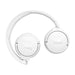JBL Tune 670NC | Wireless Circum-Ear Headphones - Bluetooth - Active Noise Cancellation - Fast Pair - White-SONXPLUS St-Jean