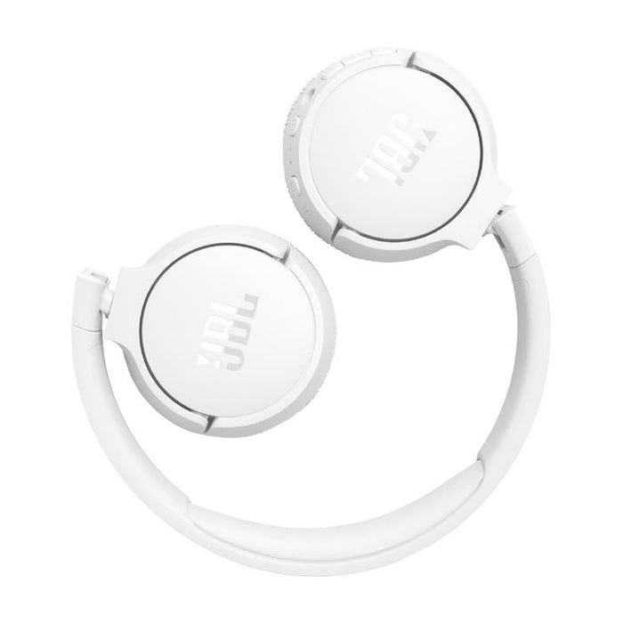 JBL Tune 670NC | Wireless Circum-Ear Headphones - Bluetooth - Active Noise Cancellation - Fast Pair - White-SONXPLUS St-Jean