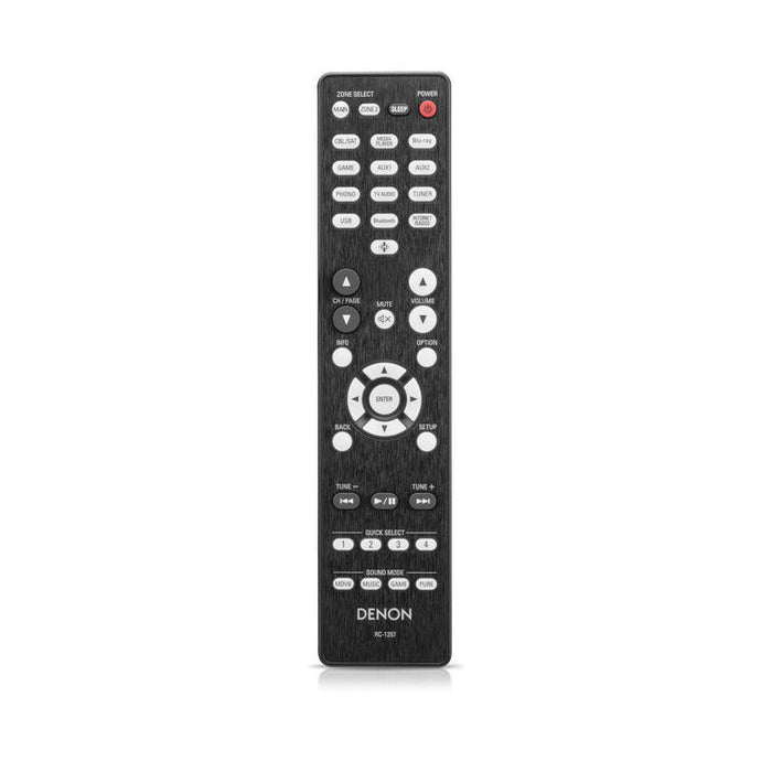 Denon AVR-S770H | AV Receiver - 7.2 channels - Home theater - 8K - Integrated HEOS - 75W - Black-SONXPLUS St-Jean