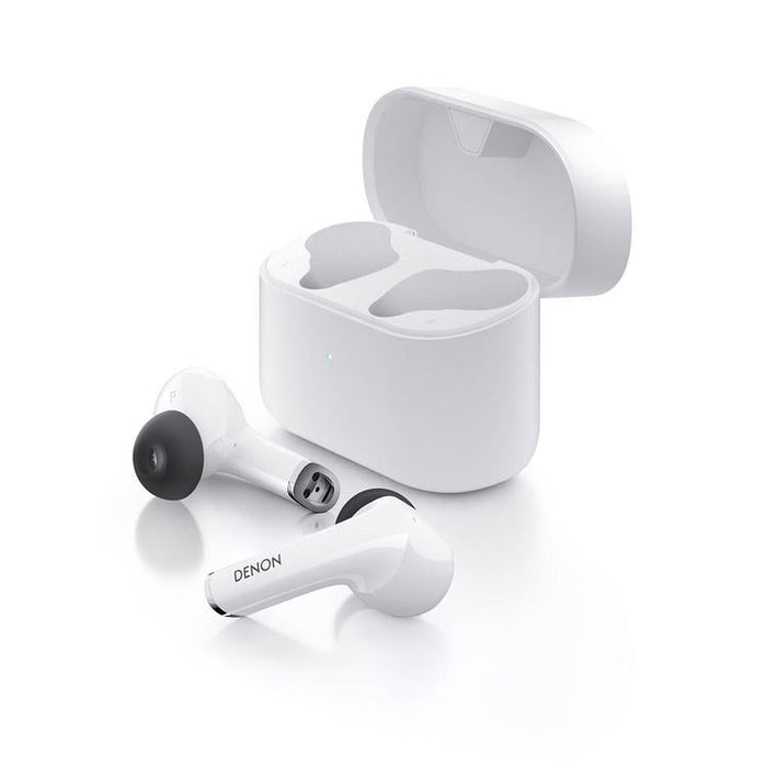 Denon AHC830NCW | Wireless headphones - In-ear - Active noise reduction - White-SONXPLUS St-Jean