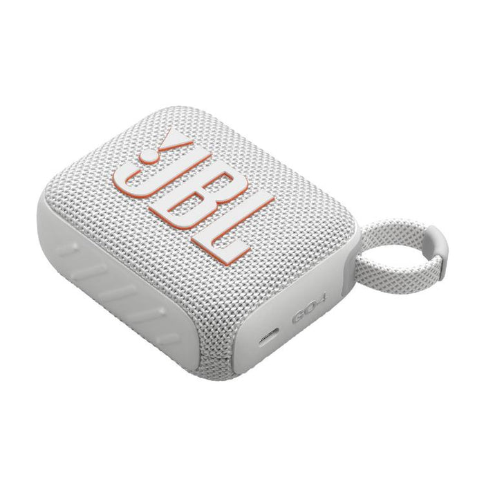 JBL GO 4 | Mini portable speaker - Bluetooth - IP67 - White-SONXPLUS St-Jean