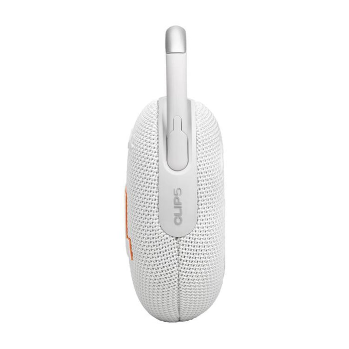 JBL Clip 5 | Portable Carabiner Speaker - Bluetooth - IP67 - White-SONXPLUS St-Jean