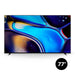 Sony BRAVIA8 K-77XR80 | 77" Television - OLED - 4K HDR - 120Hz - Google TV-SONXPLUS St-Jean