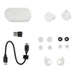 Denon PERL | In-Ear Headphones - Wireless - Bluetooth - Masimo Adaptive Acoustic Technology - White-SONXPLUS St-Jean
