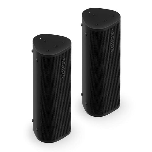 Sonos | Adventure Set - 2 Roam 2 Portable Speakers - Bluetooth - Waterproof - Black-SONXPLUS St-Jean