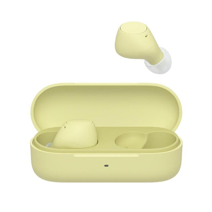 Sony WF-C510 | In-ear headphones - 100% Wireless - Bluetooth - Microphone - Up to 22 hours battery life - IPX4 - Yellow-SONXPLUS St-Jean