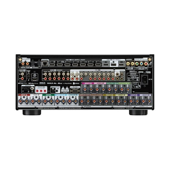 Denon AVR-A10H | 13.4 channel power amplifier - Home theater - Bluetooth - Wi-Fi - 8K - HEOS - Black-SONXPLUS St-Jean