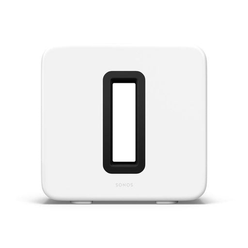 Sonos Sub Gen 4 | Subwoofer - Wireless - Wi-Fi - White-SONXPLUS St-Jean