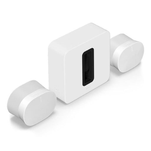 Sonos | Premium Home Theater Add-On Package - Sub 4 + 2 Era 300 - White-SONXPLUS St-Jean