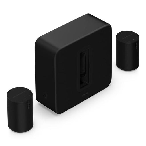 Sonos | High-End Home Theater Complementary Package - Sub 4 + 2 Era 100 - Black-SONXPLUS St-Jean