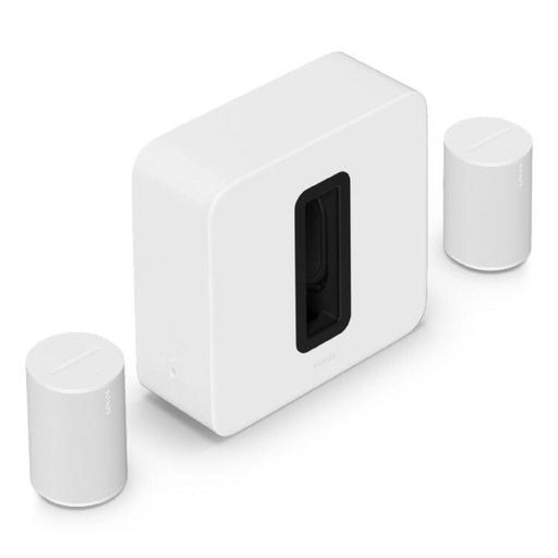 Sonos | High-End Home Theater Complementary Package - Sub 4 + 2 Era 100 - White-SONXPLUS St-Jean