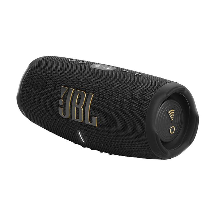 JBL Charge 5 Wi-Fi | Bluetooth Portable Speaker - Waterproof - With Powerbank - 20 Hours autonomy - Black-SONXPLUS St-Jean