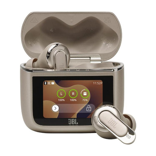 JBL TOUR PRO 3 | In-Ear Headphones - Bluetooth - 6 microphones - Smart Case - Latté-SONXPLUS St-Jean