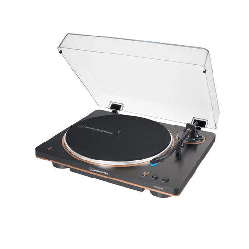 Audio-Technica AT-LP70XBTBZ | Turntable Stereo - Wireless - Bluetooth - Belt Drive - Fully Automatic - Black/Bronze-SONXPLUS St-Jean