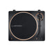 Audio-Technica AT-LP70XBTBZ | Turntable Stereo - Wireless - Bluetooth - Belt Drive - Fully Automatic - Black/Bronze-SONXPLUS St-Jean