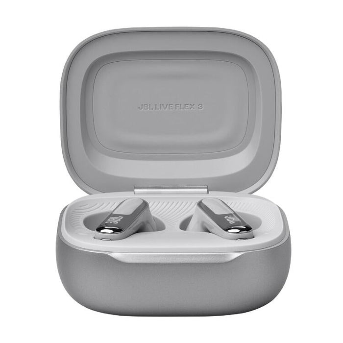 JBL Live Flex 3 | In-ear headphones - Wireless - Noise reduction - 1.45" touch screen - Silver | SONXPLUS St-Jean