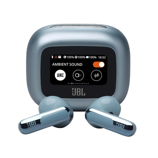 JBL Live Flex 3 | In-ear headphones - Wireless - Noise reduction - 1.45" touch screen - Blue | SONXPLUS St-Jean