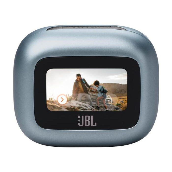 JBL Live Flex 3 | In-ear headphones - Wireless - Noise reduction - 1.45" touch screen - Blue | SONXPLUS St-Jean