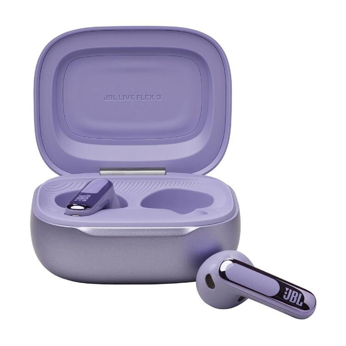 JBL Live Flex 3 | In-ear headphones - Wireless - Noise reduction - 1.45" touch screen - Mauve | SONXPLUS St-Jean