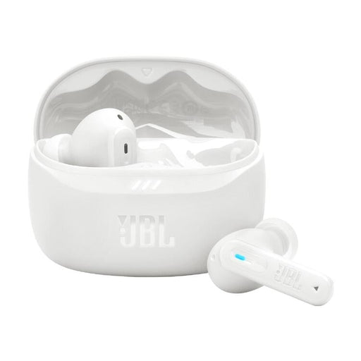 JBL Tune Beam 2 | In-Ear Headphones - 100% Wireless - Bluetooth - Smart Ambient - 6 Microphones - White | SONXPLUS St-Jean