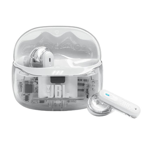 JBL Tune Beam 2 | In-Ear Headphones - 100% Wireless - Bluetooth - Smart Ambient - 6 Microphones - Phantom White | SONXPLUS St-Jean