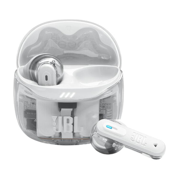 JBL Tune Flex 2 | In-Ear Headphones - 100% Wireless - Bluetooth - Noise Reduction - 6 Microphones - IP54 - Phantom White | SONXPLUS St-Jean