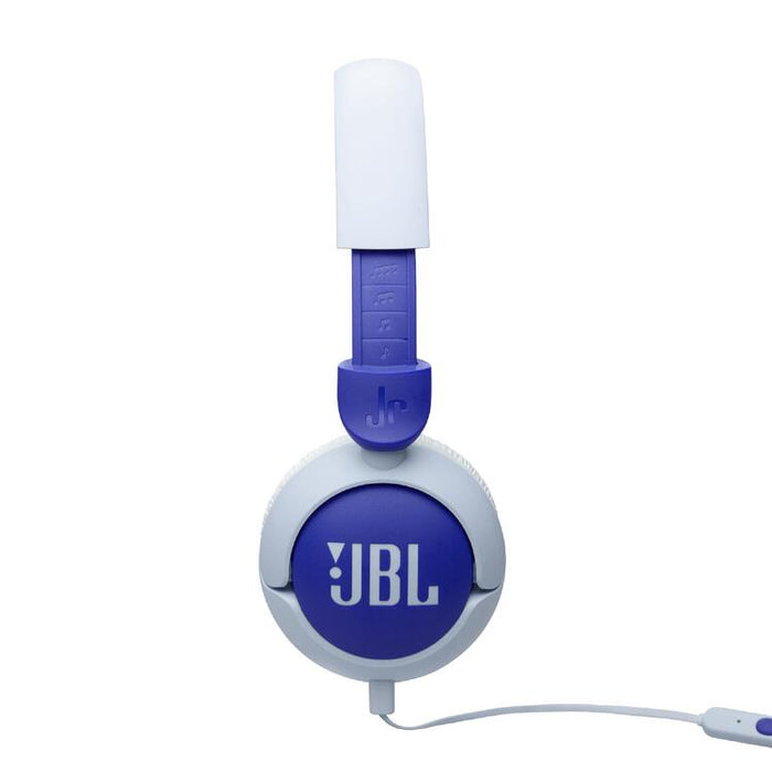 JBL JR320 | Wired circum-aural headphones for kids - JBL Safe Sound - Microphone - Blue | SONXPLUS St-Jean