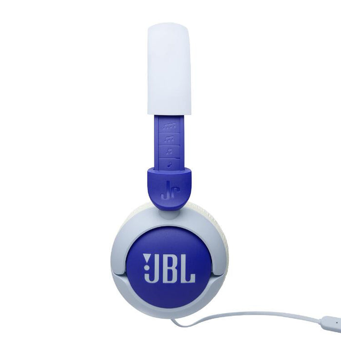 JBL JR320 | Wired circum-aural headphones for kids - JBL Safe Sound - Microphone - Blue | SONXPLUS St-Jean