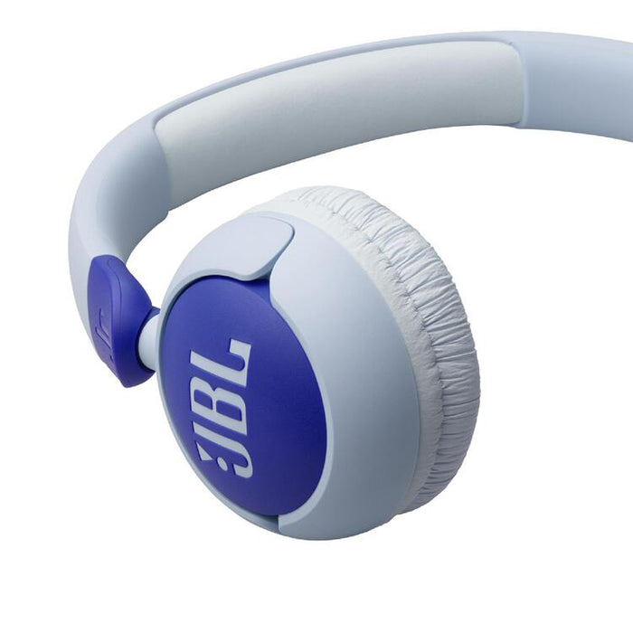 JBL JR320 | Wired circum-aural headphones for kids - JBL Safe Sound - Microphone - Blue | SONXPLUS St-Jean