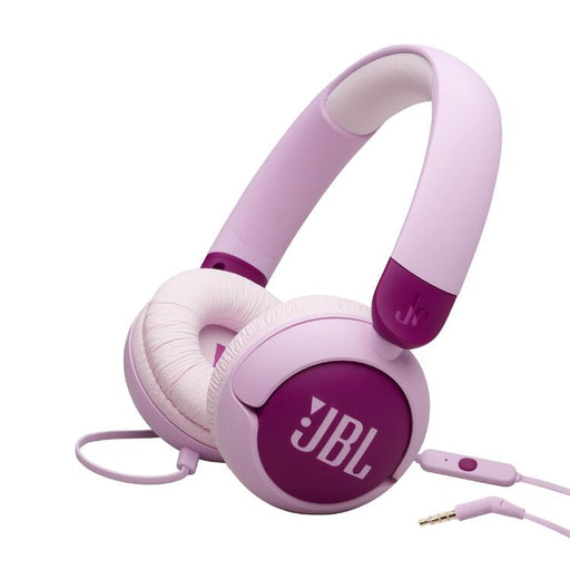 JBL JR320 | Wired circum-aural headphones for kids - JBL Safe Sound - Microphone - Mauve | SONXPLUS St-Jean