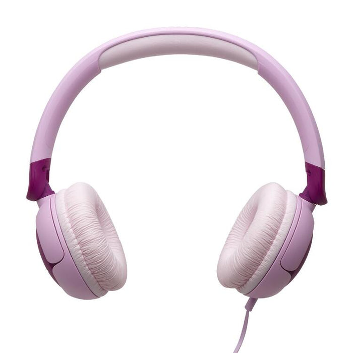 JBL JR320 | Wired circum-aural headphones for kids - JBL Safe Sound - Microphone - Mauve | SONXPLUS St-Jean