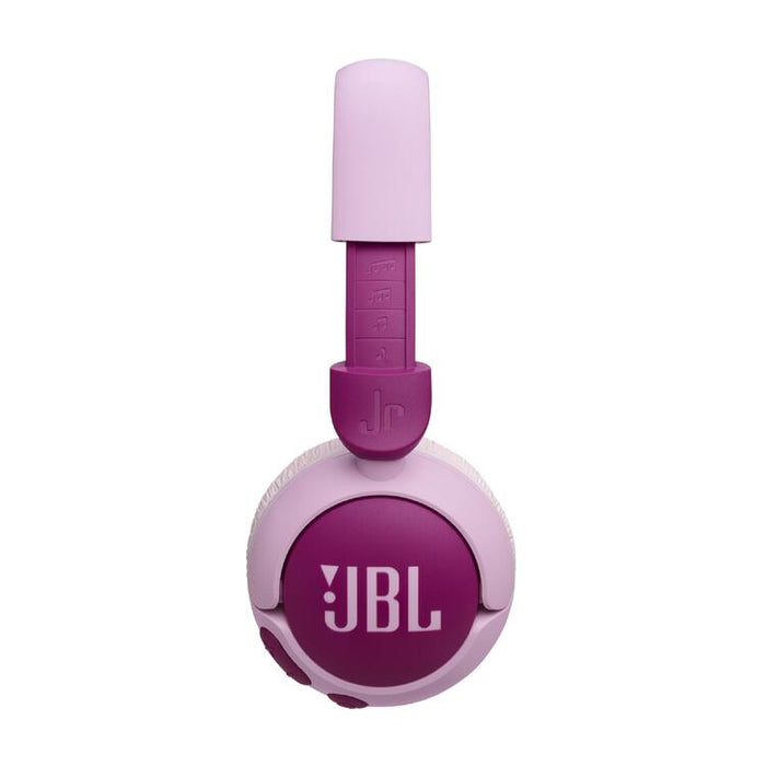 JBL JR 320BT | Wireless circumaural headphones for kids - Bluetooth - JBL Safe Sound - Microphone - Mauve | SONXPLUS St-Jean