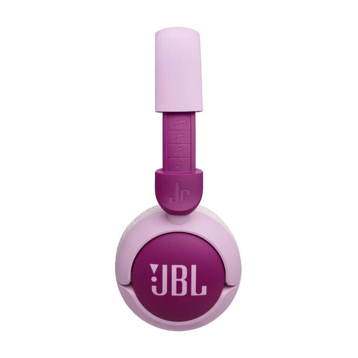 JBL JR 320BT | Wireless circumaural headphones for kids - Bluetooth - JBL Safe Sound - Microphone - Mauve | SONXPLUS St-Jean
