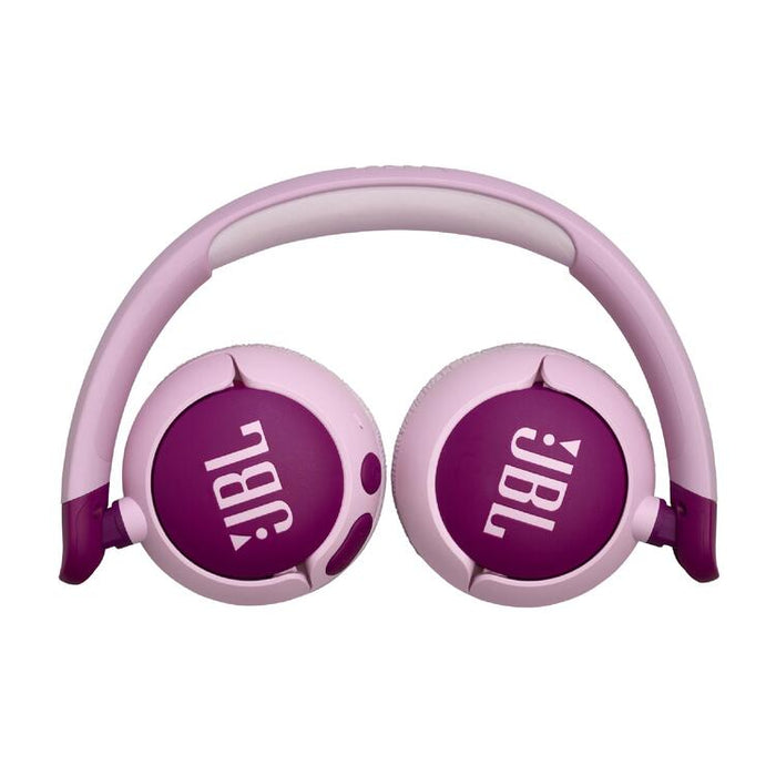 JBL JR 320BT | Wireless circumaural headphones for kids - Bluetooth - JBL Safe Sound - Microphone - Mauve | SONXPLUS St-Jean