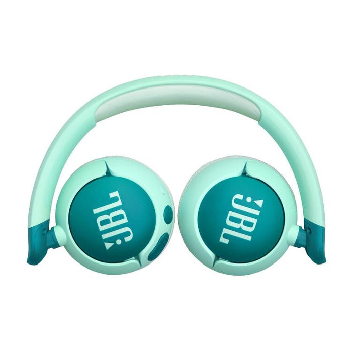 JBL JR 320BT | Wireless circumaural headphones for kids - Bluetooth - JBL Safe Sound - Microphone - Green | SONXPLUS St-Jean
